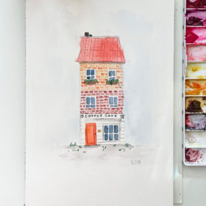 Coffee Shop in the City (Original)